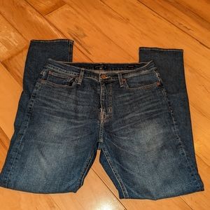 J Crew men's straight flex jeans size 32